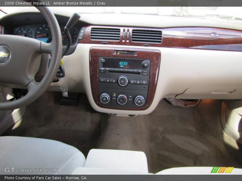 Amber Bronze Metallic / Gray 2006 Chevrolet Impala LS