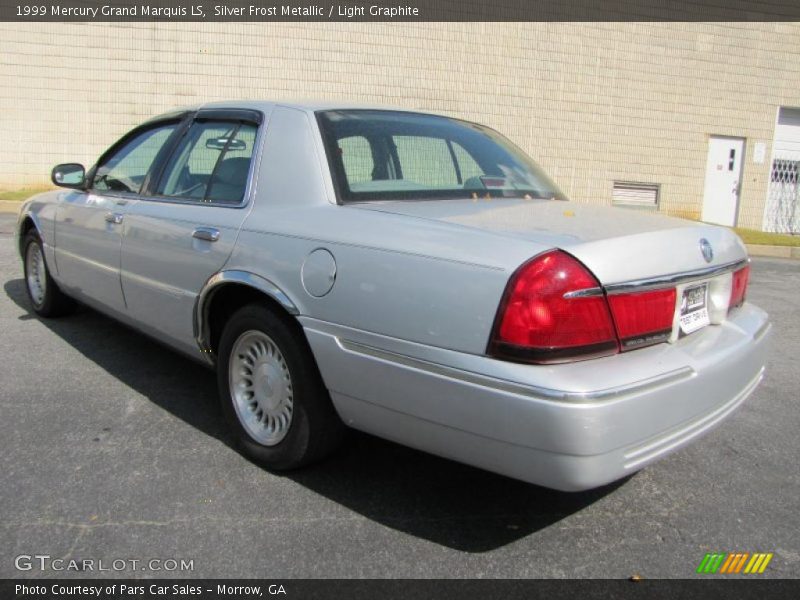 Silver Frost Metallic / Light Graphite 1999 Mercury Grand Marquis LS