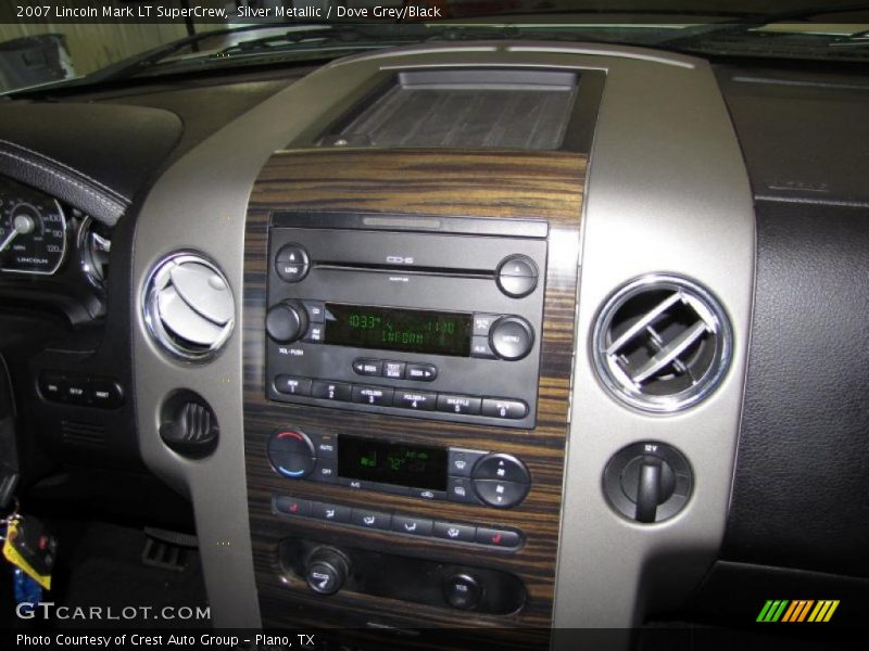 Silver Metallic / Dove Grey/Black 2007 Lincoln Mark LT SuperCrew