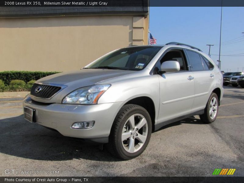 Millenium Silver Metallic / Light Gray 2008 Lexus RX 350