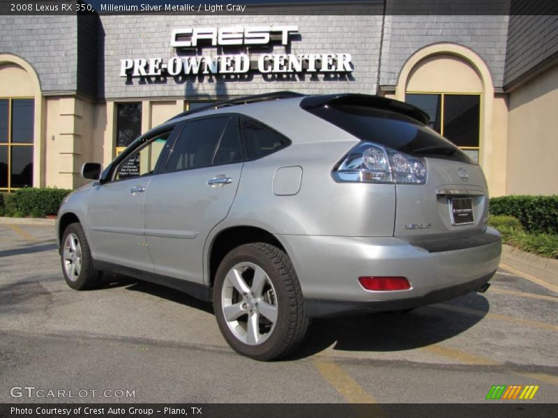 Millenium Silver Metallic / Light Gray 2008 Lexus RX 350