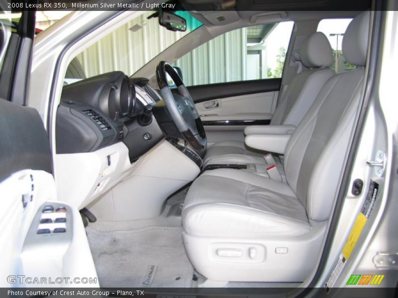 Millenium Silver Metallic / Light Gray 2008 Lexus RX 350