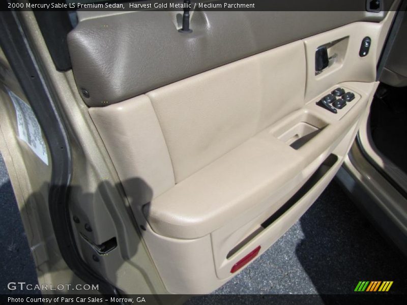 Harvest Gold Metallic / Medium Parchment 2000 Mercury Sable LS Premium Sedan