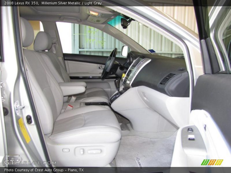 Millenium Silver Metallic / Light Gray 2008 Lexus RX 350