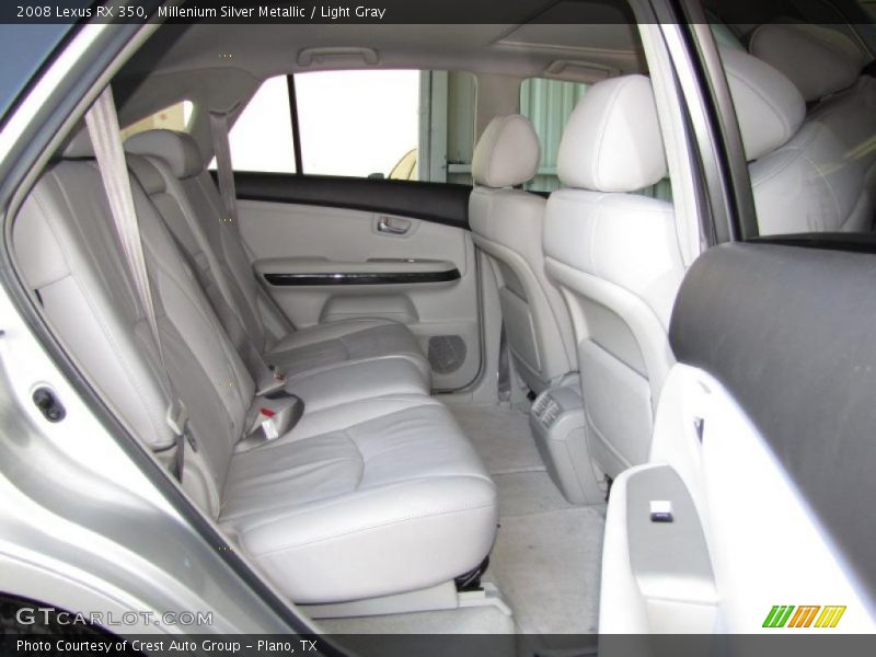 Millenium Silver Metallic / Light Gray 2008 Lexus RX 350