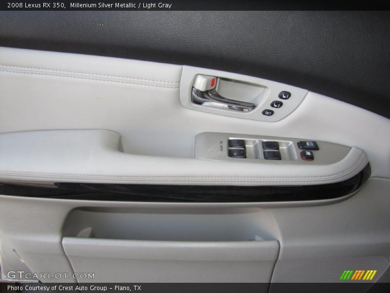 Millenium Silver Metallic / Light Gray 2008 Lexus RX 350