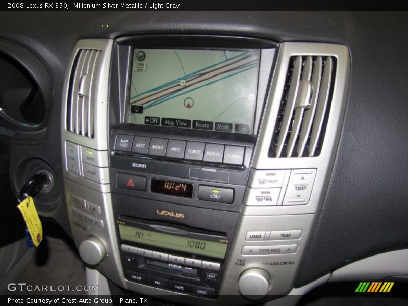 Millenium Silver Metallic / Light Gray 2008 Lexus RX 350