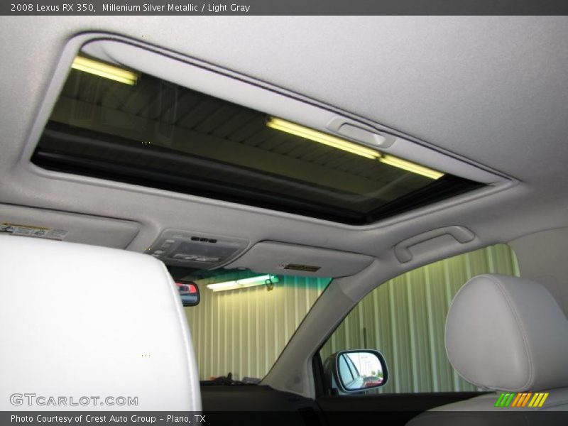 Millenium Silver Metallic / Light Gray 2008 Lexus RX 350
