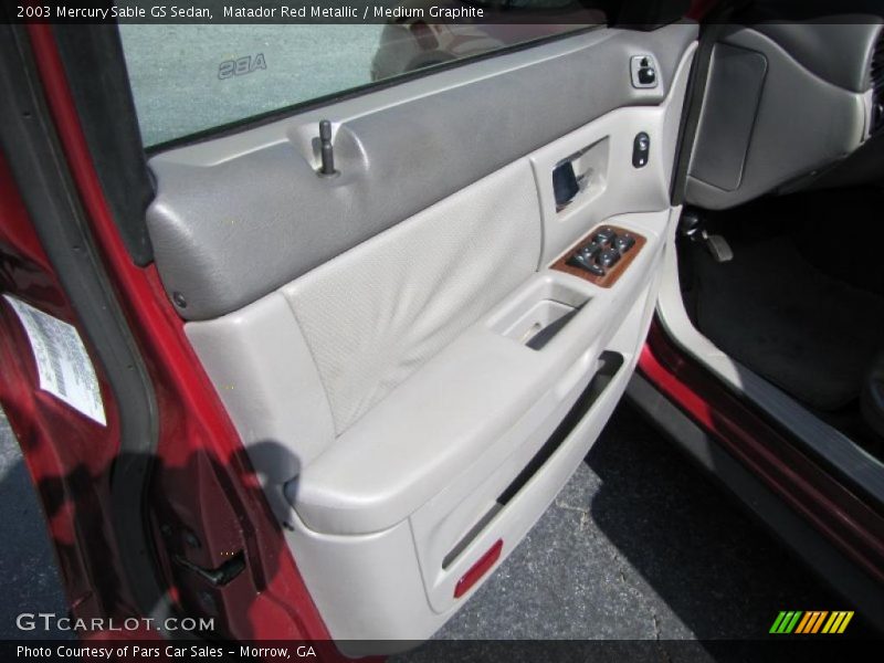 Matador Red Metallic / Medium Graphite 2003 Mercury Sable GS Sedan