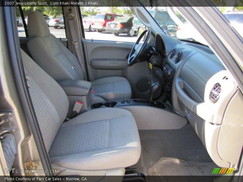 Light Khaki Metallic / Khaki 2007 Jeep Liberty Sport