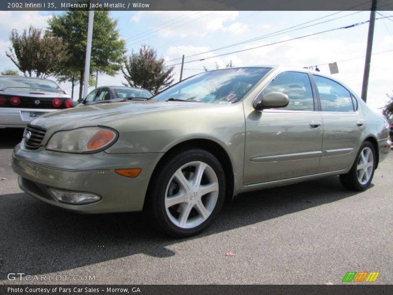 Millenium Jade Metallic / Willow 2002 Infiniti I 35
