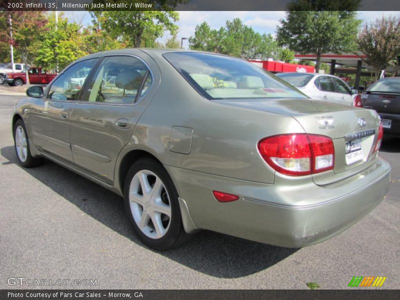 Millenium Jade Metallic / Willow 2002 Infiniti I 35