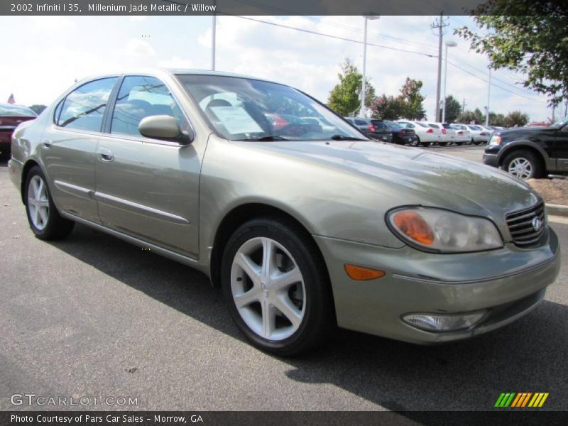 Millenium Jade Metallic / Willow 2002 Infiniti I 35
