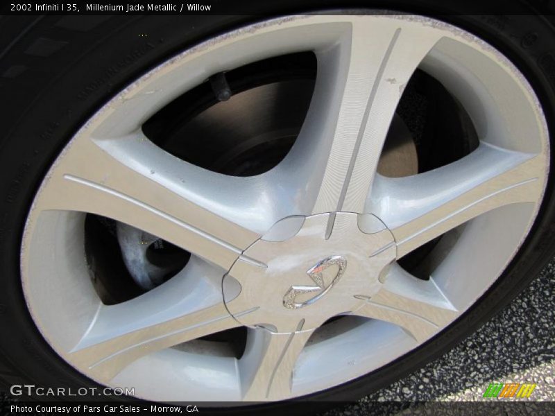 Millenium Jade Metallic / Willow 2002 Infiniti I 35