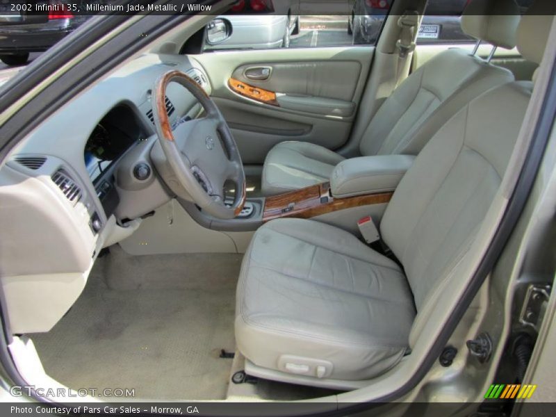 Millenium Jade Metallic / Willow 2002 Infiniti I 35