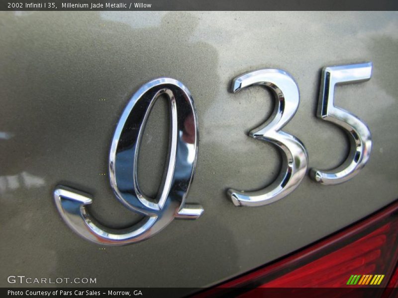Millenium Jade Metallic / Willow 2002 Infiniti I 35