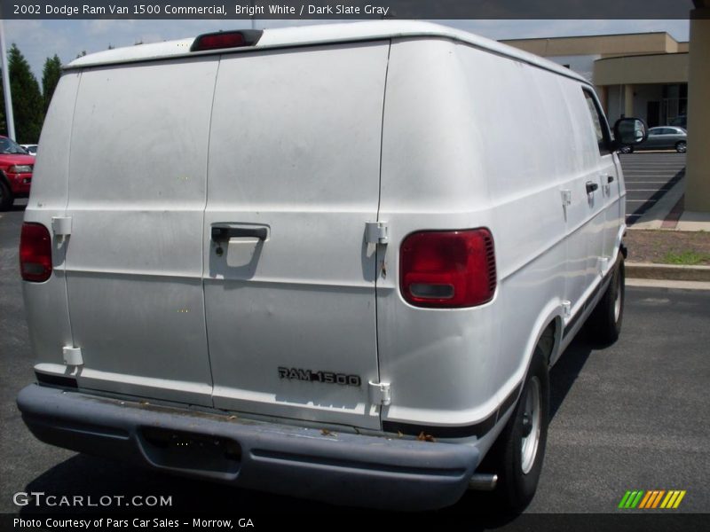 Bright White / Dark Slate Gray 2002 Dodge Ram Van 1500 Commercial