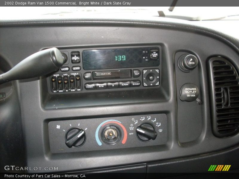 Controls of 2002 Ram Van 1500 Commercial