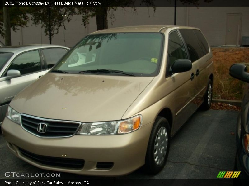 Mesa Beige Metallic / Ivory 2002 Honda Odyssey LX