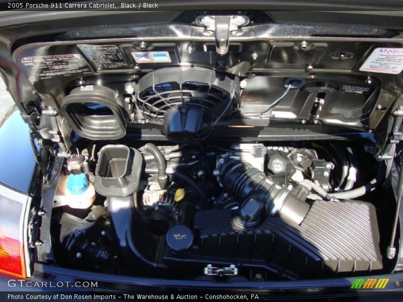  2005 911 Carrera Cabriolet Engine - 3.6 Liter DOHC 24V VarioCam Flat 6 Cylinder