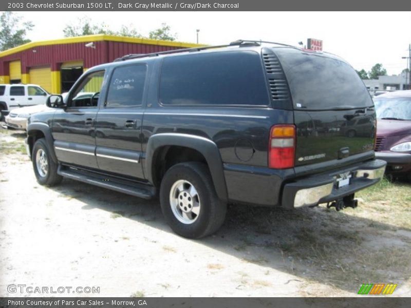 Dark Gray Metallic / Gray/Dark Charcoal 2003 Chevrolet Suburban 1500 LT
