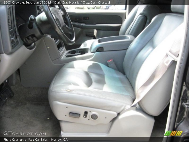  2003 Suburban 1500 LT Gray/Dark Charcoal Interior