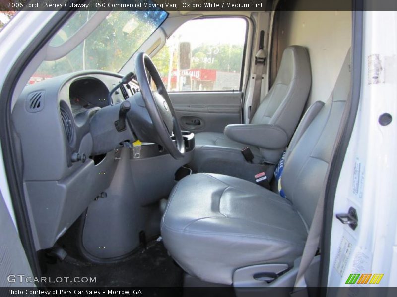  2006 E Series Cutaway E350 Commercial Moving Van Medium Flint Interior