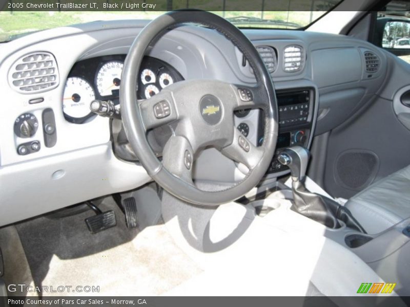 Black / Light Gray 2005 Chevrolet TrailBlazer LT