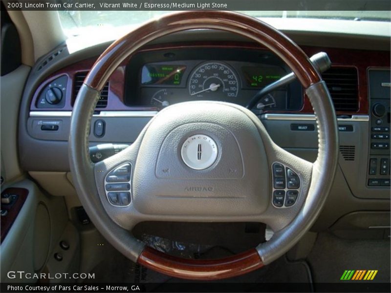  2003 Town Car Cartier Steering Wheel