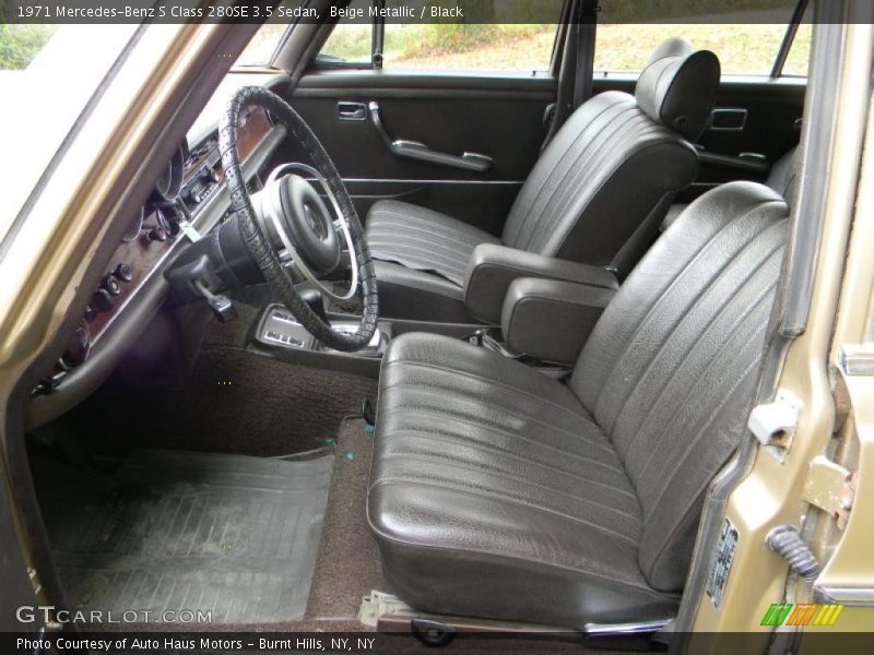  1971 S Class 280SE 3.5 Sedan Black Interior