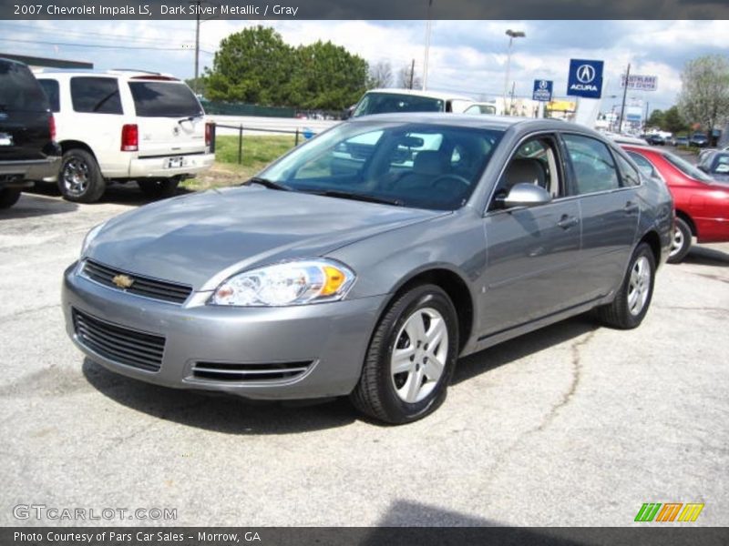 Dark Silver Metallic / Gray 2007 Chevrolet Impala LS