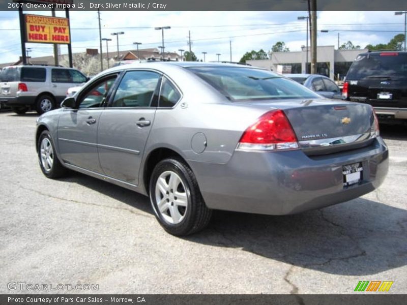 Dark Silver Metallic / Gray 2007 Chevrolet Impala LS
