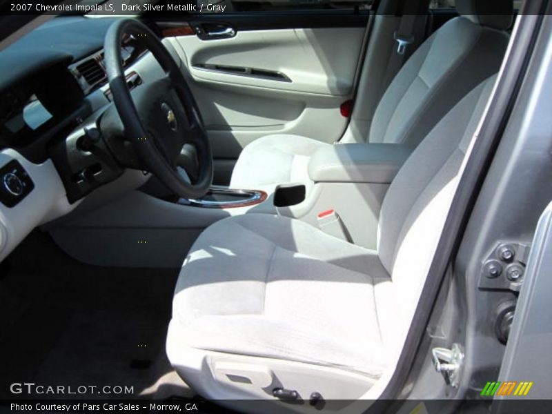 Dark Silver Metallic / Gray 2007 Chevrolet Impala LS