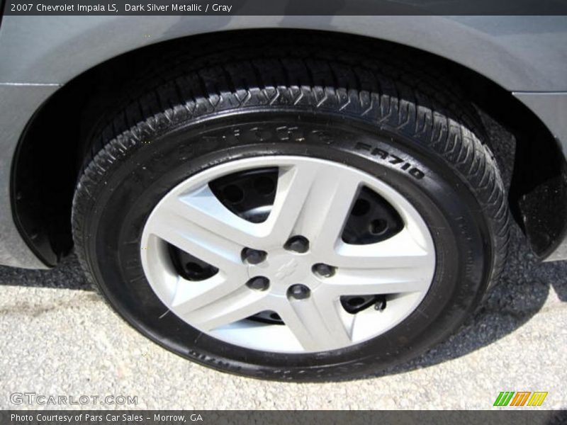 Dark Silver Metallic / Gray 2007 Chevrolet Impala LS