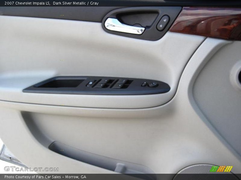 Dark Silver Metallic / Gray 2007 Chevrolet Impala LS