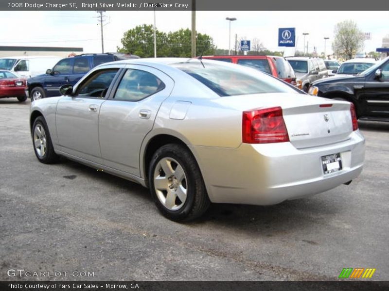 Bright Silver Metallic / Dark Slate Gray 2008 Dodge Charger SE