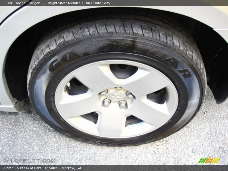Bright Silver Metallic / Dark Slate Gray 2008 Dodge Charger SE