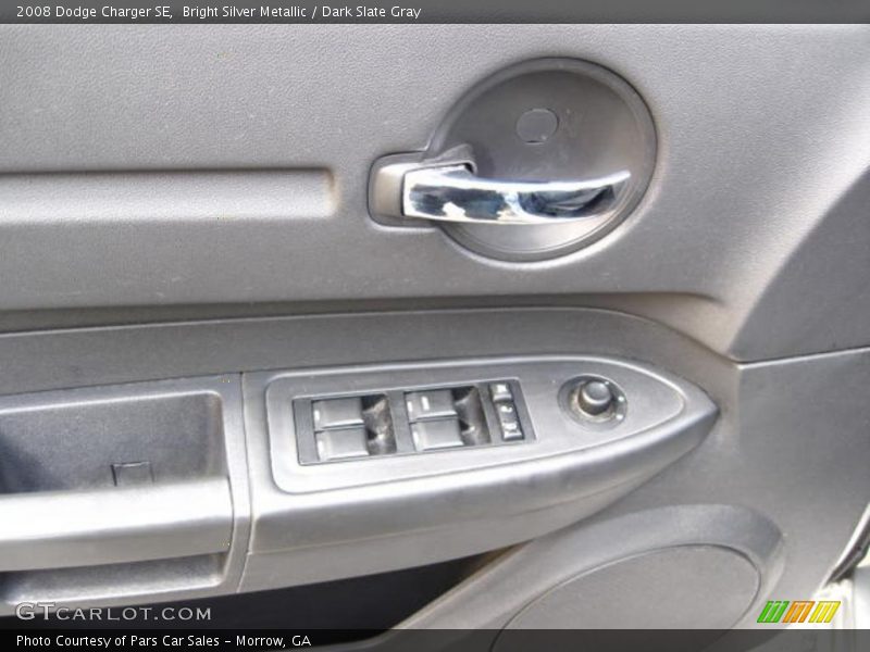 Bright Silver Metallic / Dark Slate Gray 2008 Dodge Charger SE