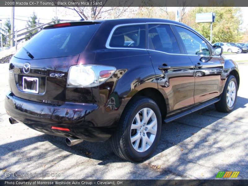 Black Cherry Mica / Sand 2008 Mazda CX-7 Touring