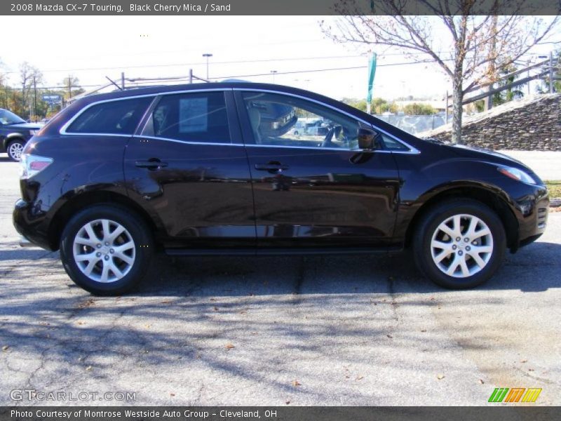 Black Cherry Mica / Sand 2008 Mazda CX-7 Touring