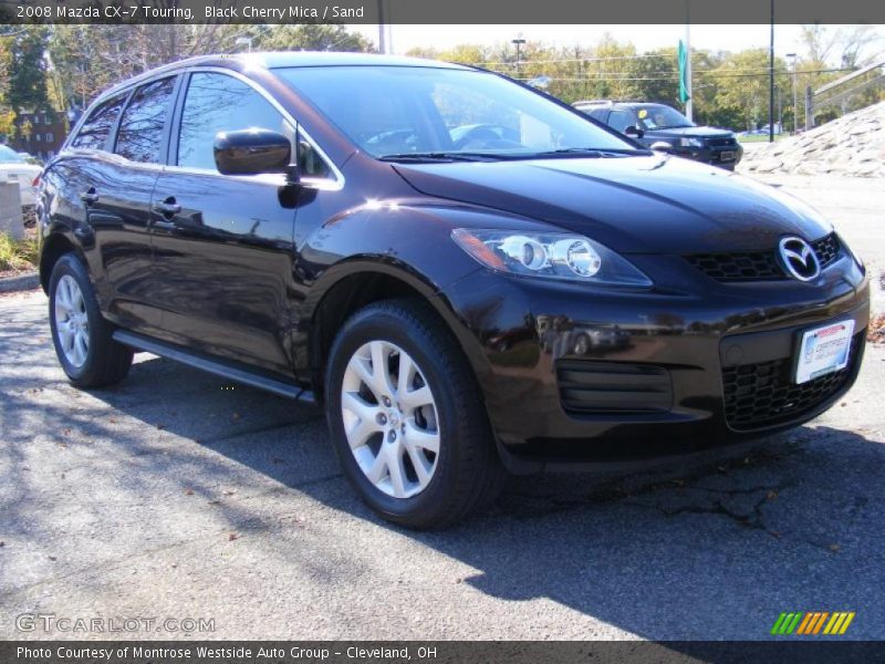 Black Cherry Mica / Sand 2008 Mazda CX-7 Touring
