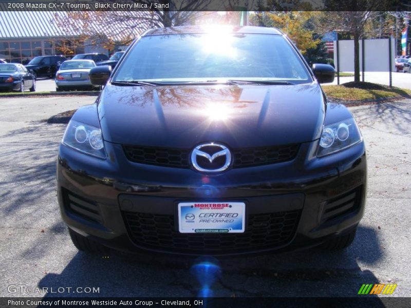 Black Cherry Mica / Sand 2008 Mazda CX-7 Touring