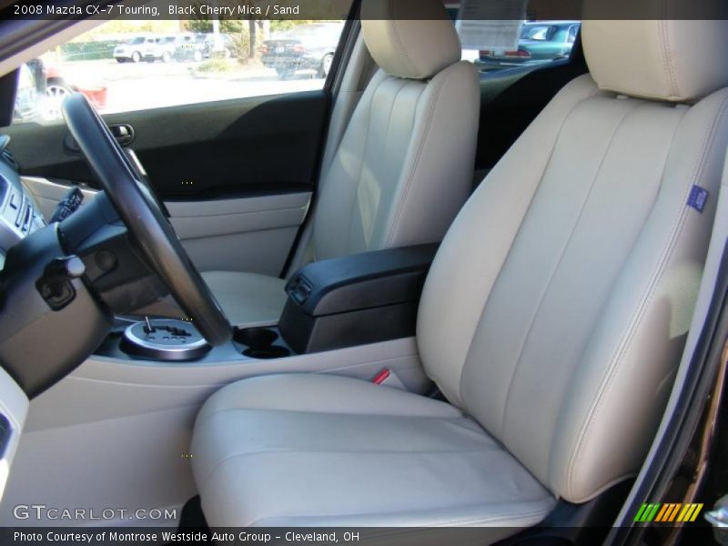 Black Cherry Mica / Sand 2008 Mazda CX-7 Touring