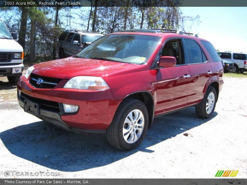 Redrock Pearl / Saddle 2003 Acura MDX