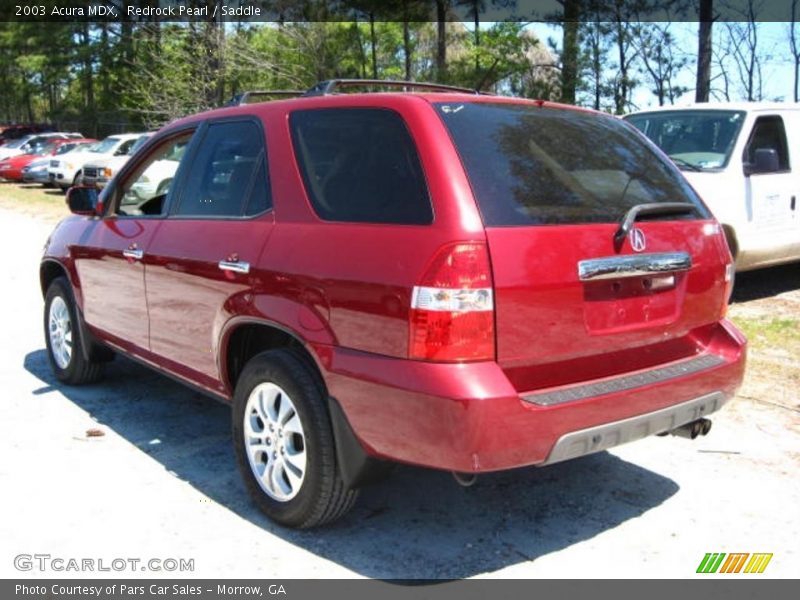 Redrock Pearl / Saddle 2003 Acura MDX