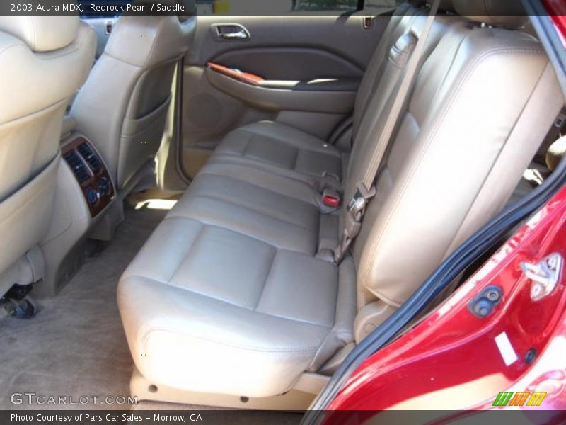  2003 MDX  Saddle Interior