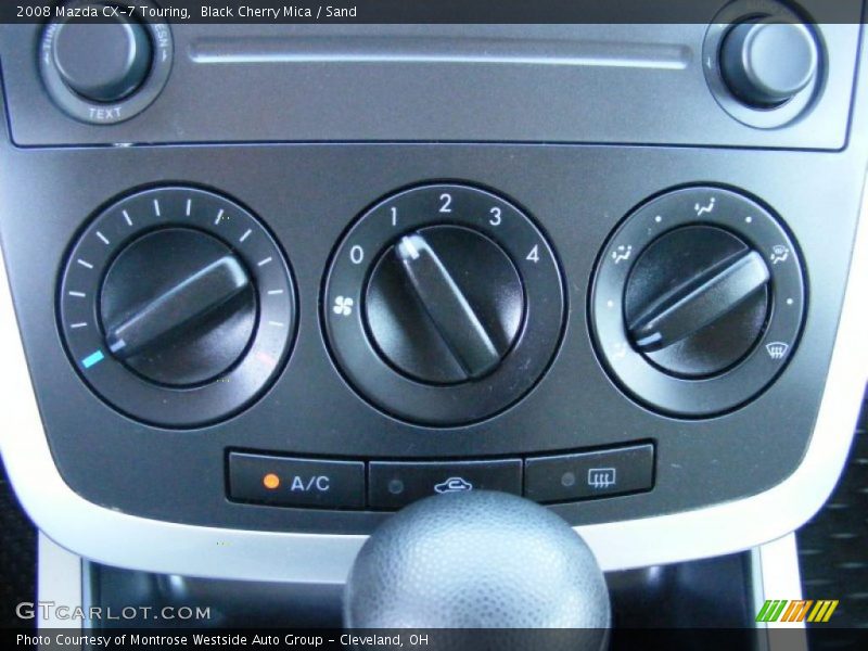 Black Cherry Mica / Sand 2008 Mazda CX-7 Touring