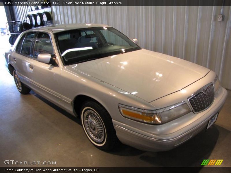 Silver Frost Metallic / Light Graphite 1997 Mercury Grand Marquis GS