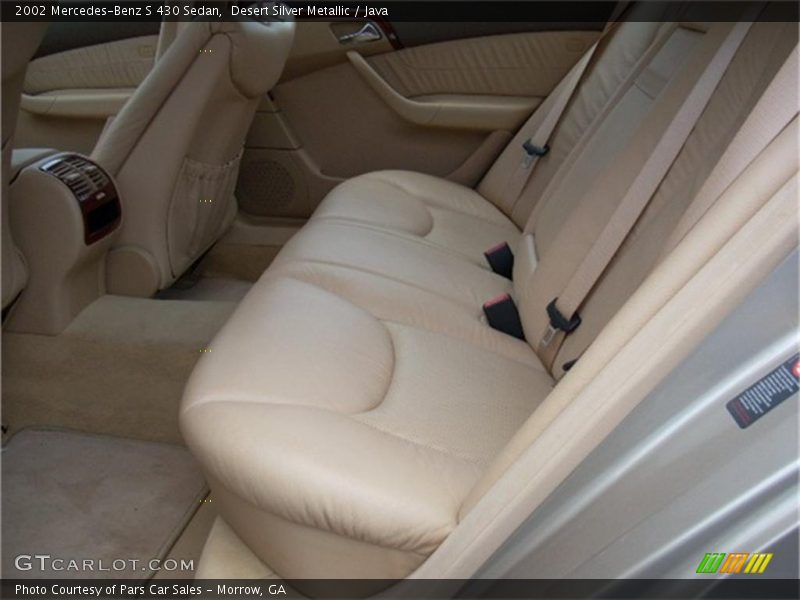 Desert Silver Metallic / Java 2002 Mercedes-Benz S 430 Sedan