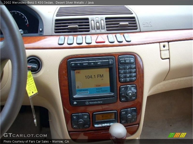 Desert Silver Metallic / Java 2002 Mercedes-Benz S 430 Sedan